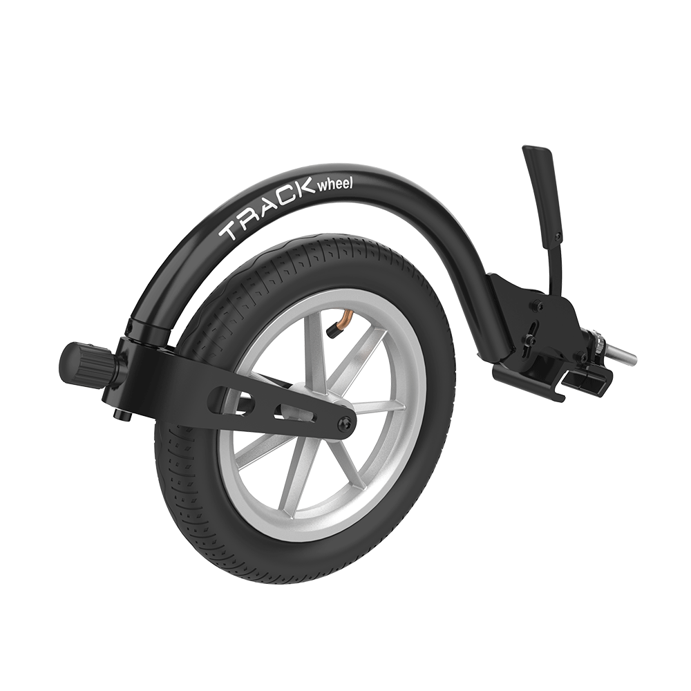 TRACK WHEEL SINGLE ARM , Aluminuim, 12''