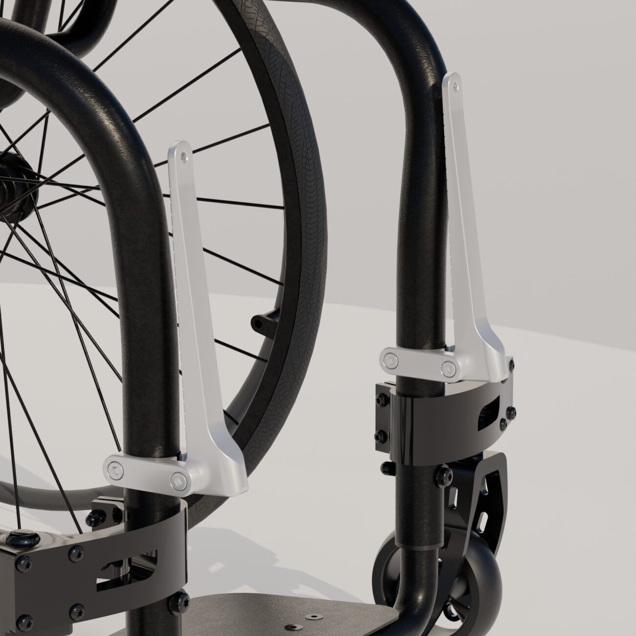 TAYA Carry AX – Der ultraleichte Gepäckträger für Aktivrollstühle