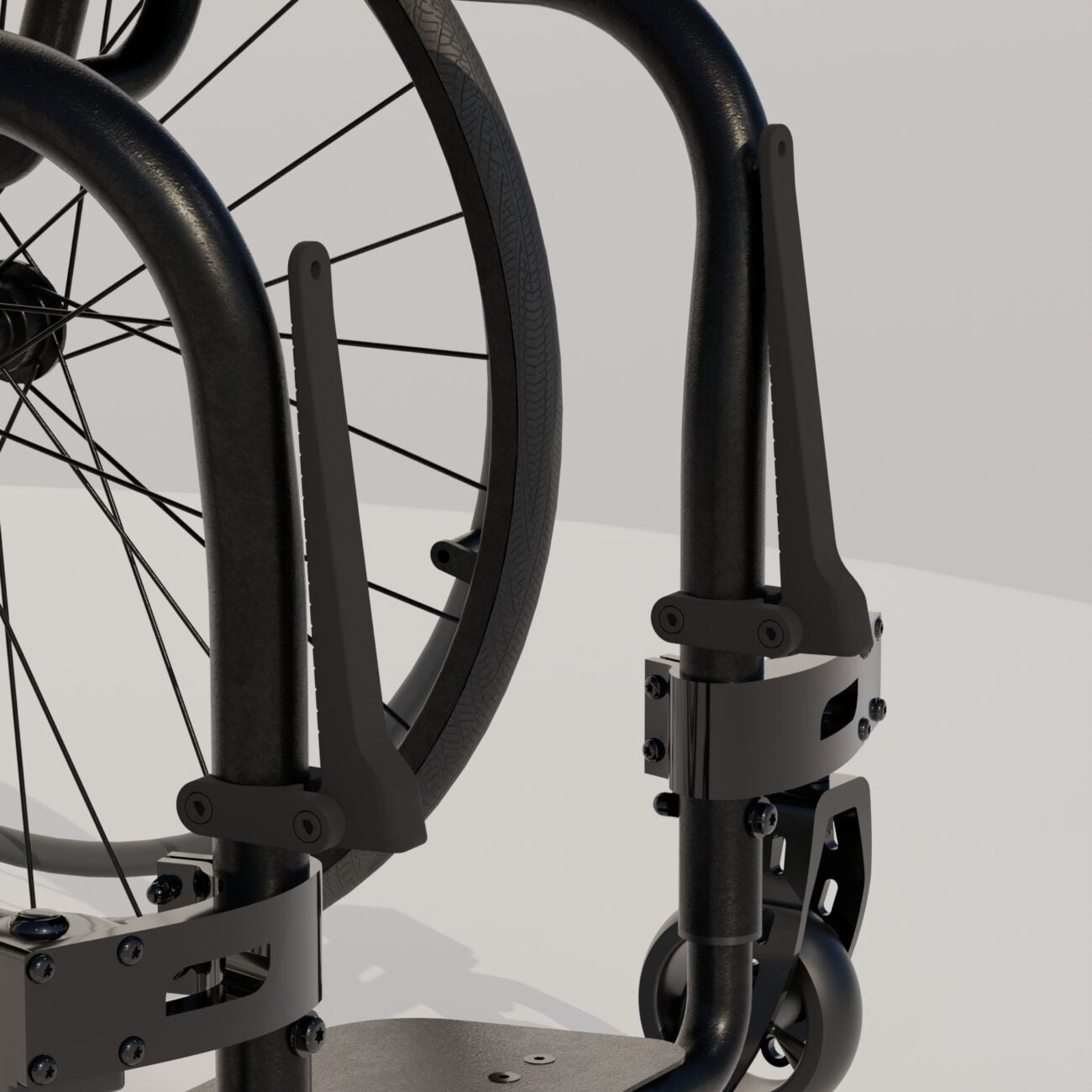 TAYA Carry PX– Der ultraleichte Gepäckträger für Aktivrollstühle