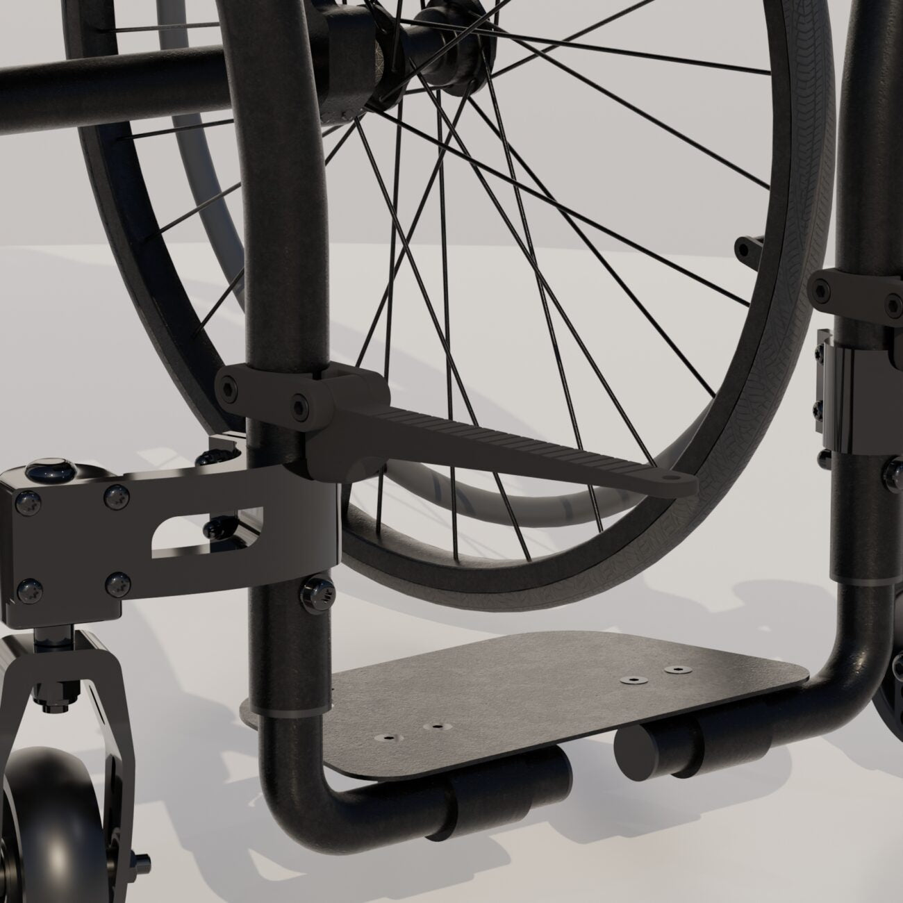 TAYA Carry PX– Der ultraleichte Gepäckträger für Aktivrollstühle